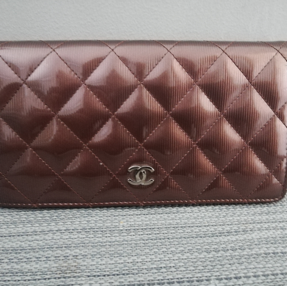 Chanel wallet Quilted patent leather - Picture 5 of 7